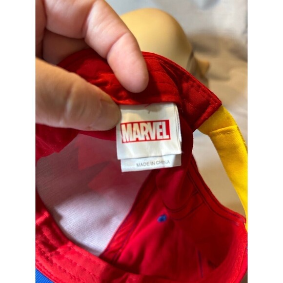 Marvel Youth Captain Marvel Adjustable Baseball Cap / Hat - Picture 5 of 5